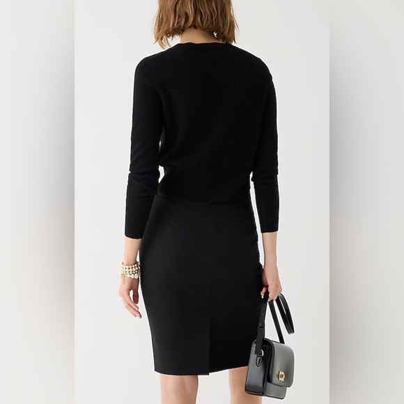 J Crew | No. 2 Black Pencil Skirt - Picture 4 of 7